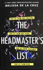 The Headmaster's List / Melissa de la Cruz.