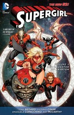 Supergirl. Volume 5, Red daughter of Krypton / Tony Bedard, Robert Venditti, Charles Soule, Frank Barbiere, writers ; Yildiray Cinar, Alessandro Vitti, Emanuela Lupacchino, Billy Tan, Ray McCarthy, Rob Hunter, [and seven others], artists ; Dan Brown, Alex Sinclair, Gabe Eltaeb, Hi-Fi, Yildiray Cinar, Ben Caldwell, colorists ; Rob Leigh, Dave Sharpe, Taylor Esposito, letterers ; Kenneth Rocafort, collection cover artist.