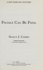 Facials can be fatal / Nancy J. Cohen.