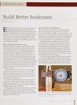 How to build bookcases & bookshelves : 15 wordworking projects for book lovers / edited by Scott Francis.