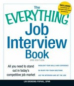 The everything job interview book : all you need to stand out in today's competitive job market / Lin Grensing-Pophal.