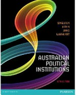 Australian political institutions / Singleton [and others]