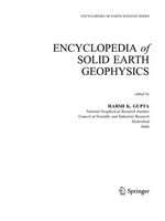 Encyclopedia of solid earth geophysics.